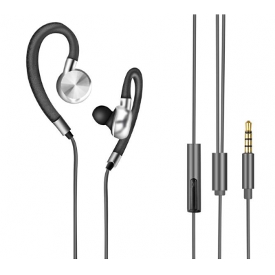 Sport wired earphone with mic,Bass sounds 