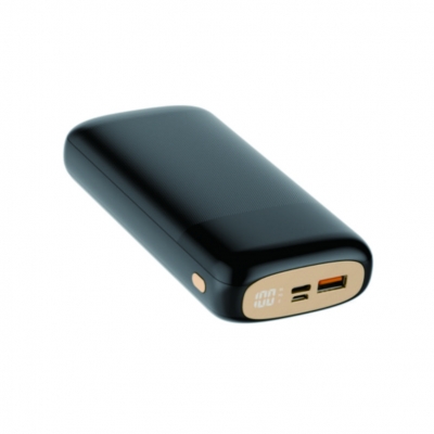 20000mAh  22.5W+PD20W  LED display White/black power bank