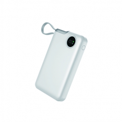 磁吸无线充10000mAh 22.5W快充 带线 LED电量展示 移动电源
