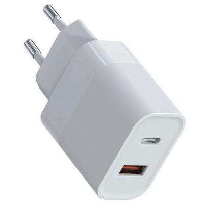 New EU version 30W USB-C + USB-A Dual ports travel charger 