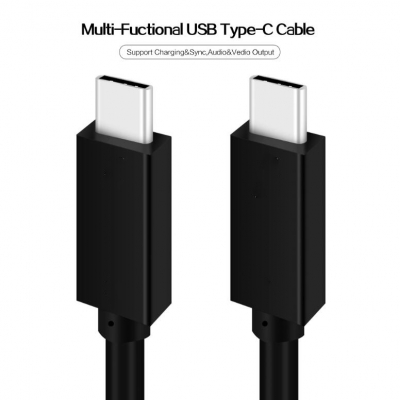 USB3.1 Gen 2  PD 100WType-C to Type C Nylon cable 