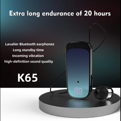 Business Bluetooth earphones TYPE-C interface LED display 5-C battery Faster charging noise reduction Lightweight Fashion